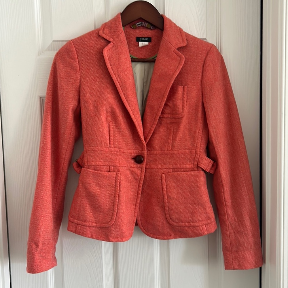 J. Crew Wool Blazer size 0